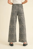 MIOU MUSE Leopard Print Pants