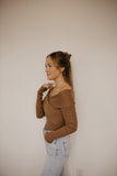 BY TOGETHER Knit Off the Shoulder Sweater