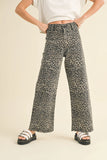 MIOU MUSE Leopard Print Pants