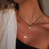 NAMASTE Wave Necklace